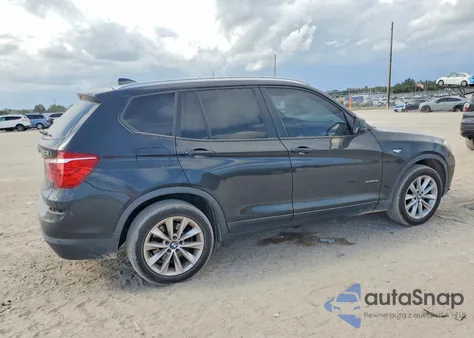 2016 BMW X3 xDrive28I из США, поврежденный, VIN 5UXWX9C53G0D68718